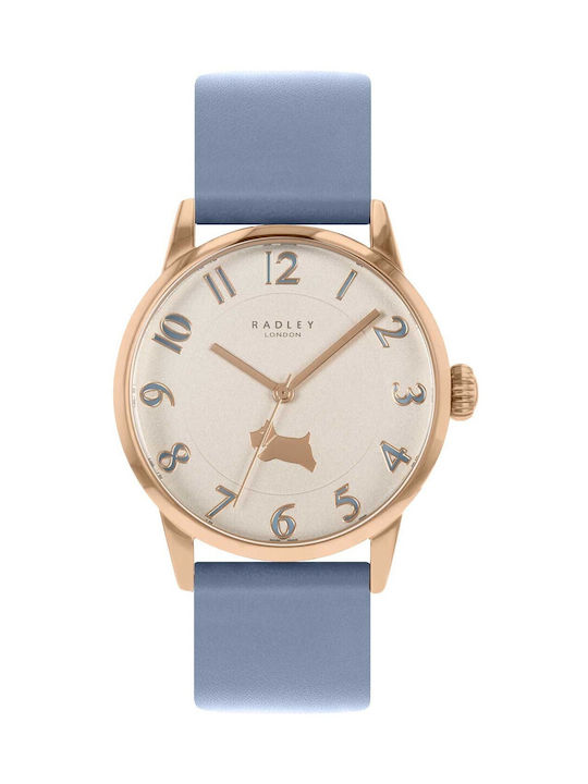 Radley Uhr mit Blau Lederarmband