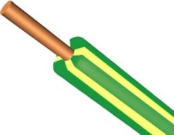 Netzkabel Typ NYA in Grün Farbe 100m