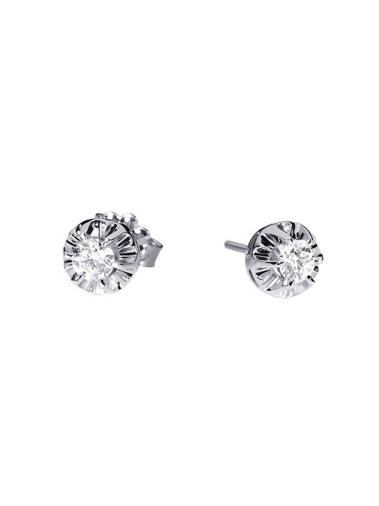 Earrings made of Platinum with Diamond