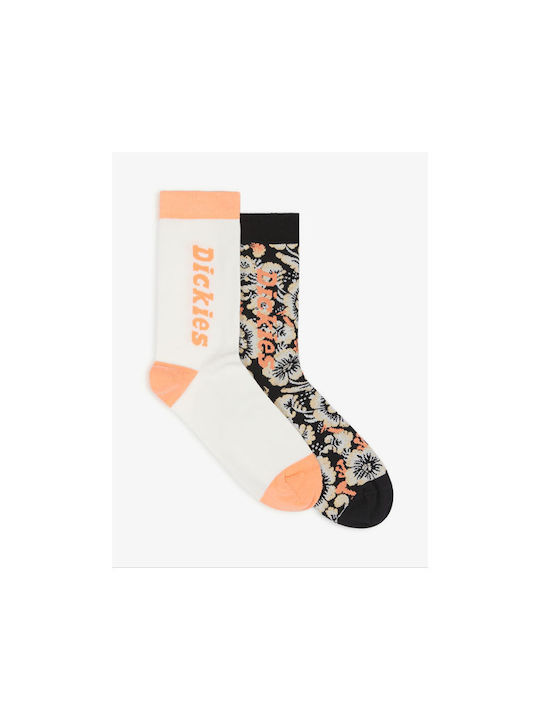 Dickies Socks White/Orange 2Pack