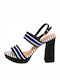 6389-103 Sandals Black
