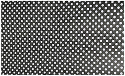 Karton Polka Dot 50x70cm. Schwarz