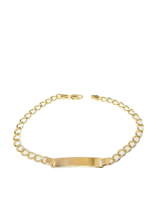 Katsigiannis Kids Bracelet ID from Gold 14K