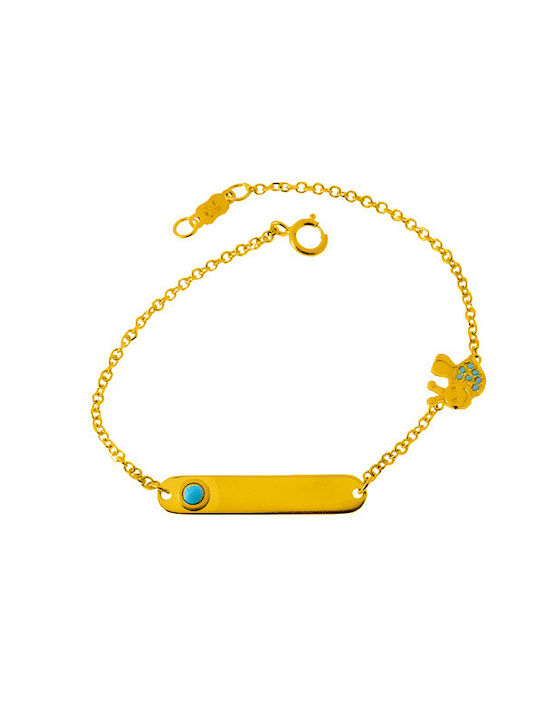 Kids Bracelet from Gold 9K