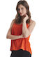 Women's Blouse Sleeveless Spicy Red