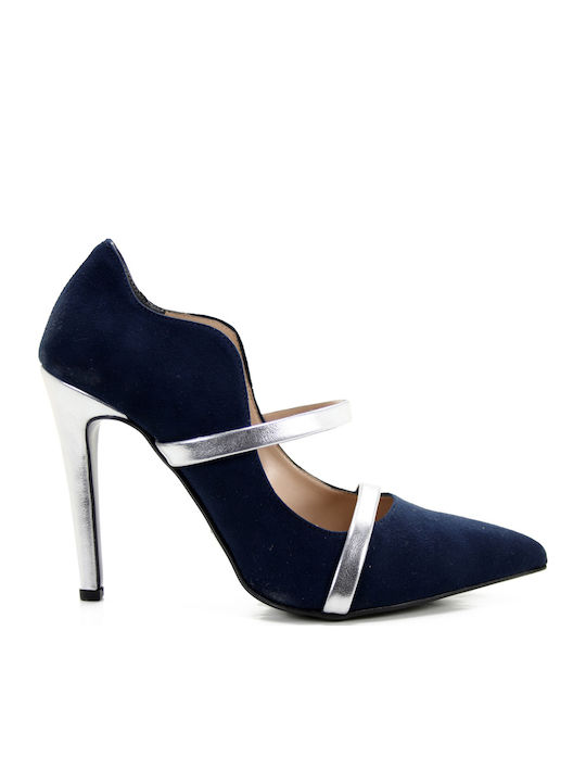 Ellen Pumps Blau