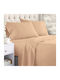 Palatex Duvet Cover Single 170x250 Shades Cuban Sand