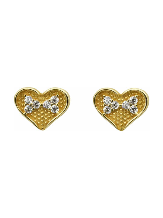 Earrings made of Gold 14K