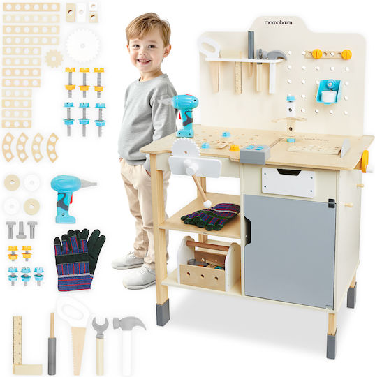 Mamabrum Children's Workbench made of Wood for 3+ years Years 2pcs