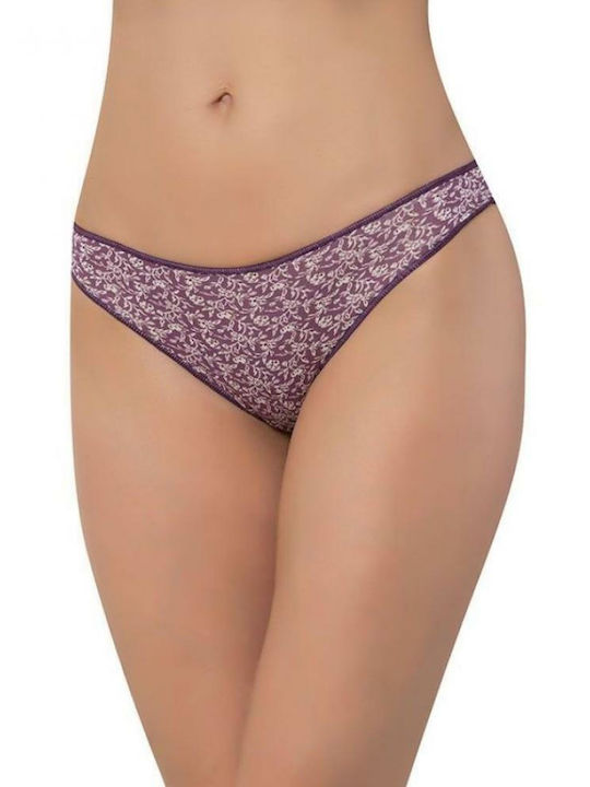 Sexen Bumbac Femeie Alunecare Purple