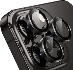 Προστατευτικο Προστασία Κάμερας Tempered Glass Μαύρο για το iPhone 14 Pro / 14 Pro Max