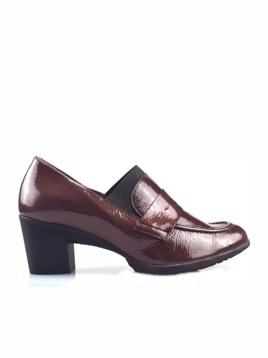 Wonders Burgundy Heels