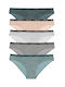 Donella Baumwolle Damen Slip MultiPack