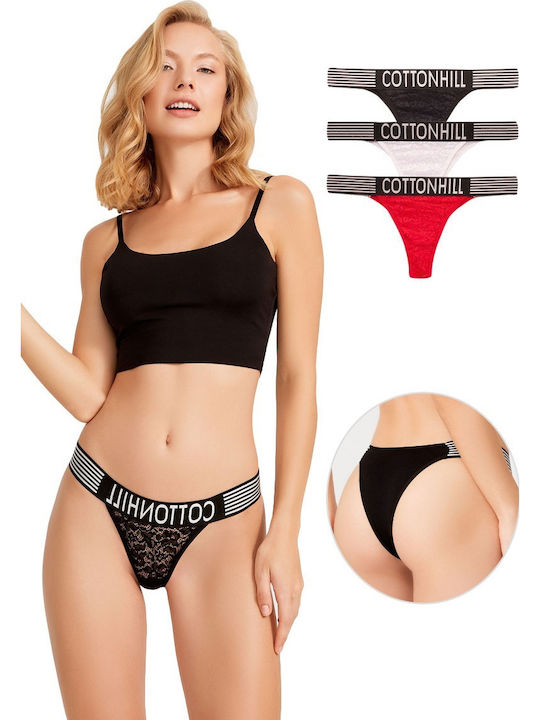 Women's Brazil 3Pack with Lace