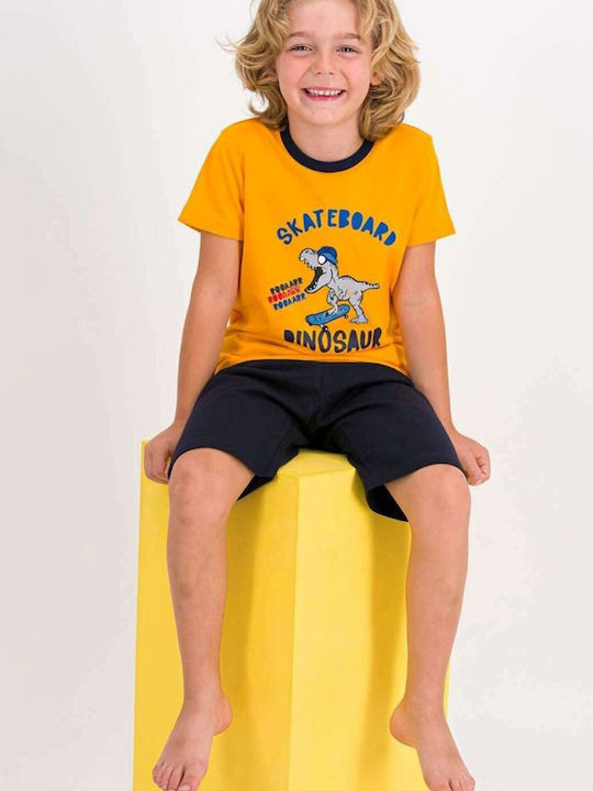 Roly Poly Kinder Schlafanzug Sommerlich Yellow