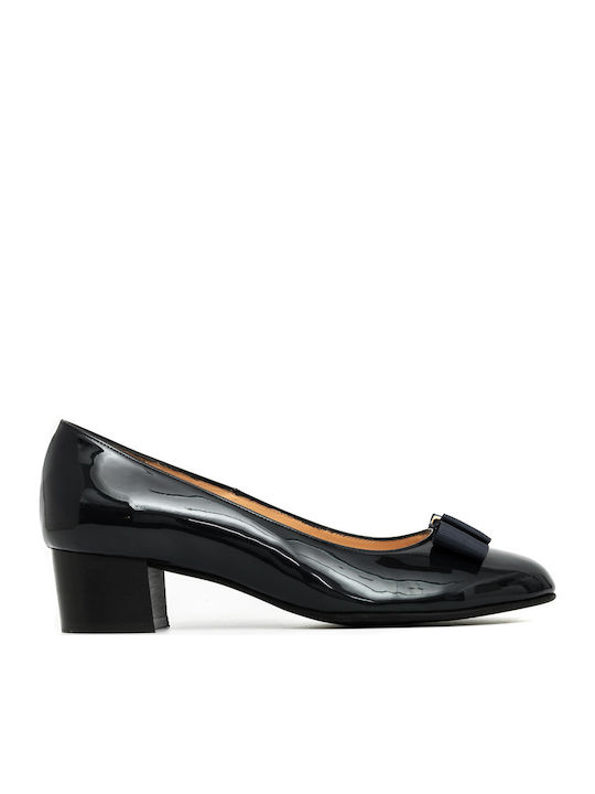 Anatomic Leather Blue Low Heels