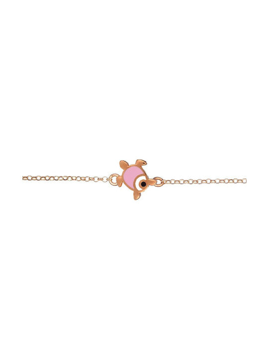 Verorama Kids Gold Plated Silver Bracelet for Girl