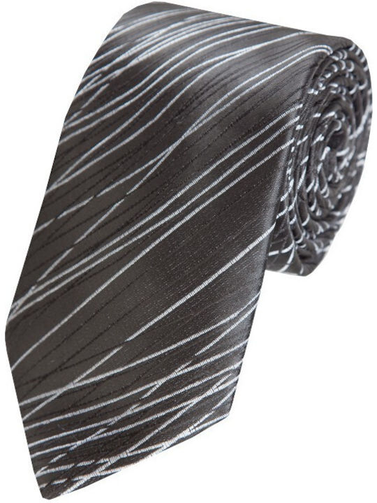 Epic Ties Herren Krawatte Seide Gedruckt in Schwarz Farbe