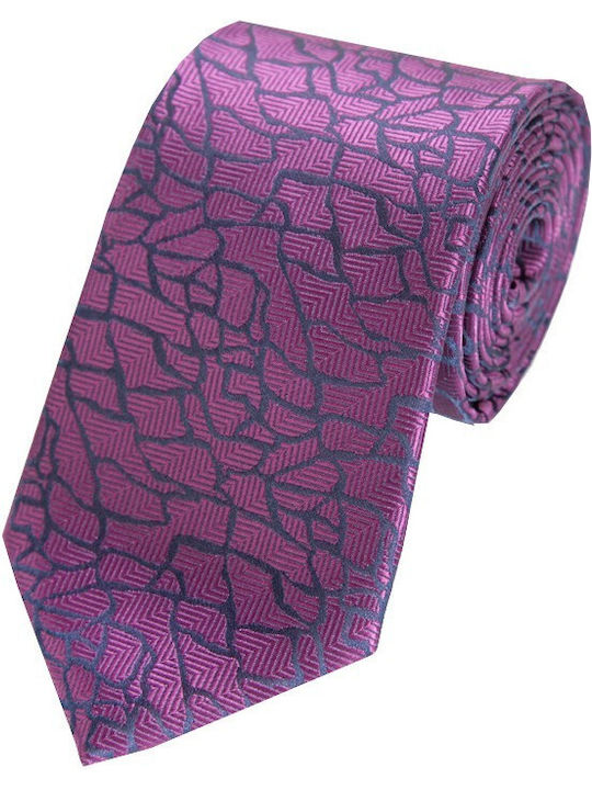 Epic Ties Herren Krawatte Seide Gedruckt in Lila Farbe