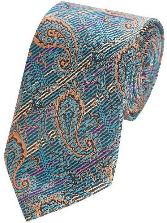 Epic Ties Silk Men's Tie Printed Green
