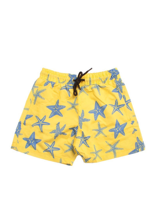 Closet22 Kinder Badeanzug Badeshorts Gelb