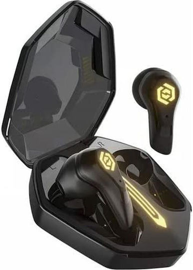 Haylou Tws In-ear Bluetooth Handsfree Ακουστικά με Θήκη Φόρτισης Μαύρα