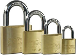 Padlock Brass with Key 25mm 1pcs