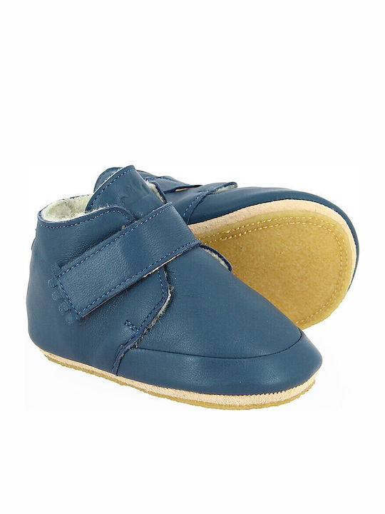 Easy Peasy Papuci copii Bocanci Albastru