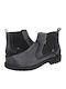 Suede Chelsea-Stiefel Herrenstiefel Grau