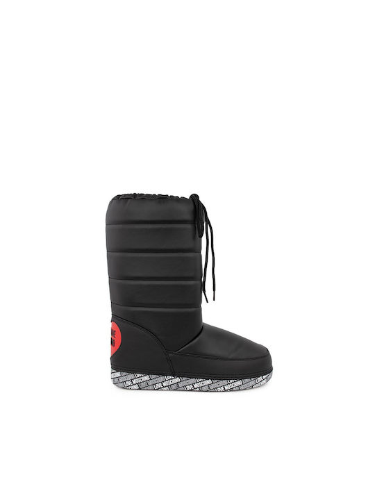 Moschino Damenstiefel Schwarz