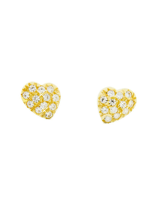 Xrisokosmima Earrings made of Gold 14K