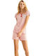 Sexen Summer Women's Pyjama Shorts Striped