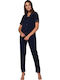 Sevim Winter Women's Pyjama Top Blue
