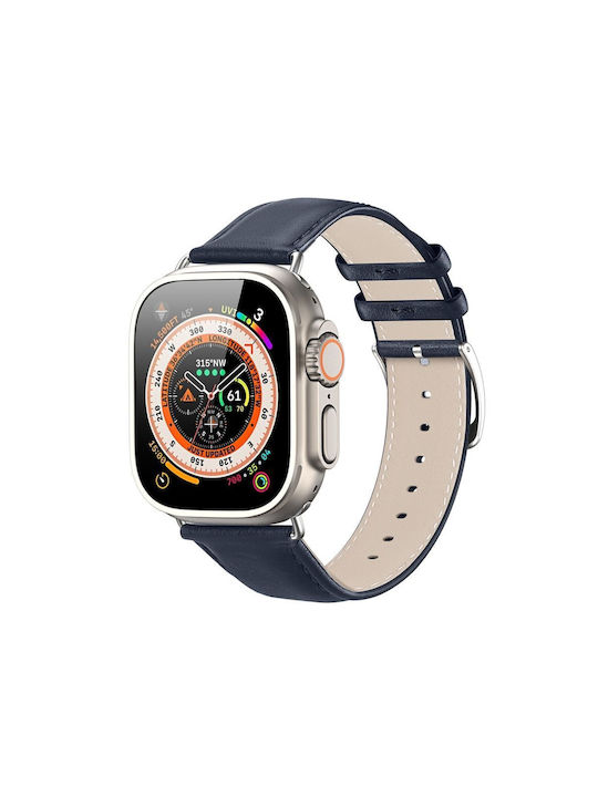 Dux Ducis Λουράκι Δερμάτινο Μπλε (Apple Watch 38/40/41mm)