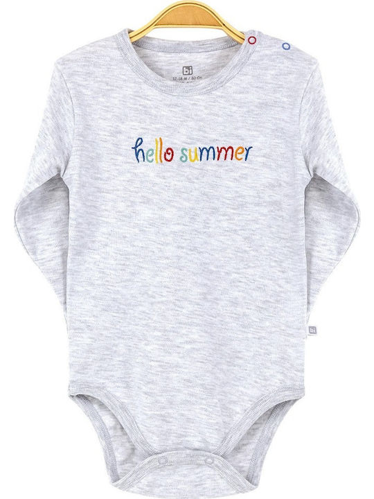 Bi Baby Bodys-uri pentru bebeluși Gri