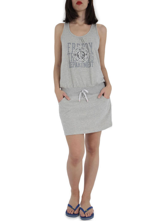 Summer Mini Dress Grey