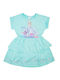 Superheroes Kids Dress Mint