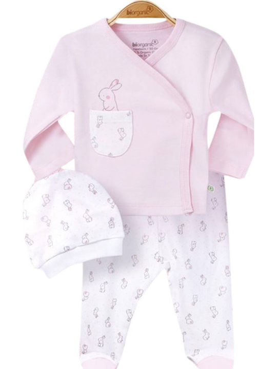 Biorganic Kids' Pajamas Winter Multicolored