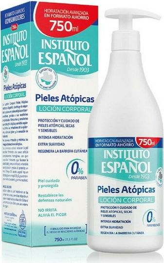 Instituto Espanol Atopic Skin Ενυδατική Lotion Σώματος με Ουρία & Άρωμα Καρύδα για Όλες τις Επιδερμίδες 750ml