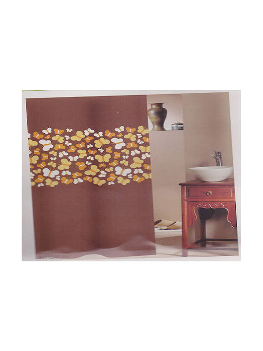 VS Home Duschvorhang Stoff 180x200cm Butterflies