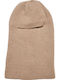 Knitted Beanie Cap Beige