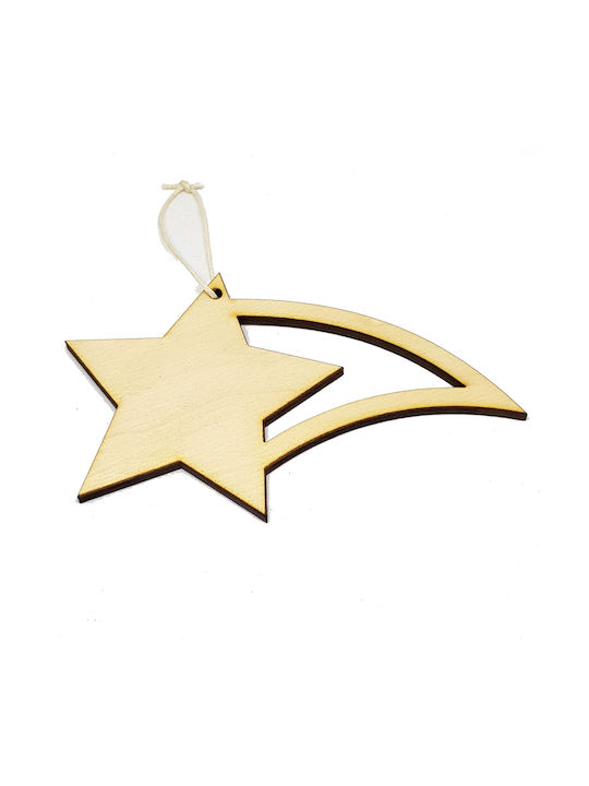 Hanging Star Wooden