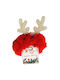 Hanging Reindeer Ornament Set 12pcs