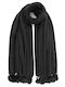 Doca Women's Wool Scarf Black