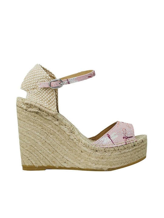 Favela Women's Platform Espadrilles Pink