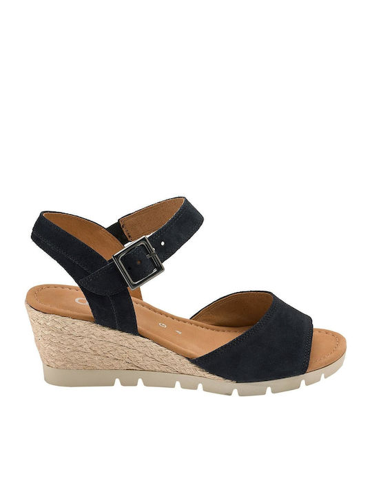 Gabor Anatomic Women's Leather Ankle Strap Plat...
