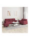 Σετ Σαλονιού 3-Seater & 2-Seater & Stool