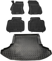 Rezaw Plast Σετ Μπροστινά και Πίσω 5τμχ για Mercedes-Benz V Subaru Legacy 2009 2014 Μαύρα Rezaw Plast Σετ Μπροστινά και Πίσω 5τμχ για Mercedes-Benz V Subaru Legacy 2009 2014 Μαύρα