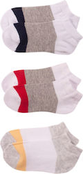 Bi Baby Kids' Ankle Socks Multicolored 3 Pairs