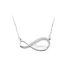 Personal Jewel Necklace Infinity from Silver with Zircon